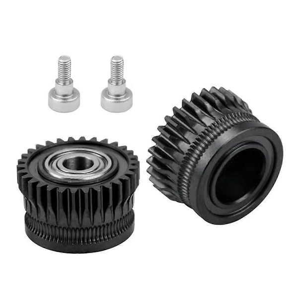 Täysmetallinen filamenttivetopyörä K1/K1C/K1 Max/Ender3 V3 -ekstruuderin pyörän päivitykseen, karkaistu teräs