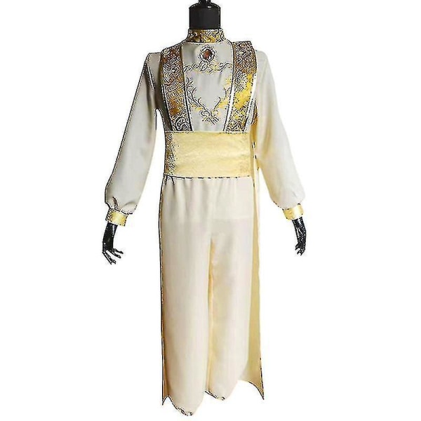 Aladdin Arabian Prince Cosplay-juhlapuku aikuisten hieno mekkoasu 2XL