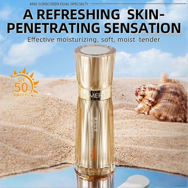 MENGXILAN Multi-Effect Solkrem - 377 & Vitamin C Lysnende