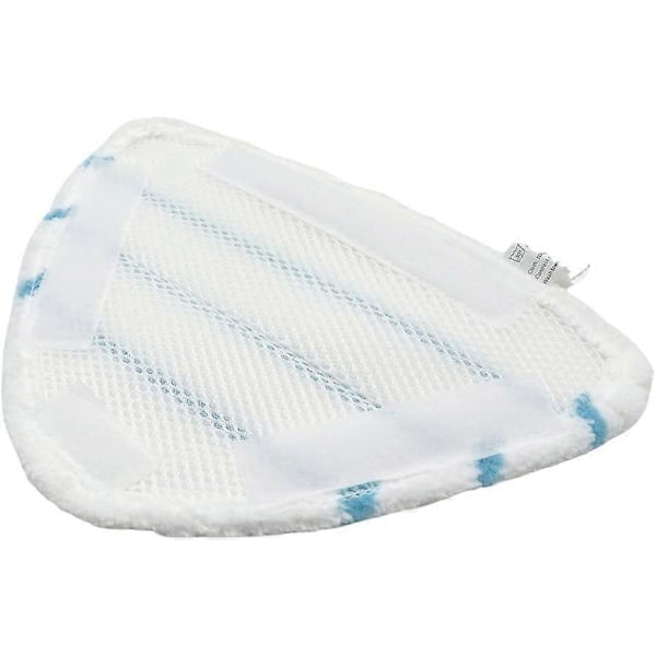Mikrofiber Dampmopptrekk Damp Tilbehør Universelle Trekant Vaskbare Kluter for Varm Spray Damprenser, Hvite Mikrofiber Dampmopputer Maskin Va
