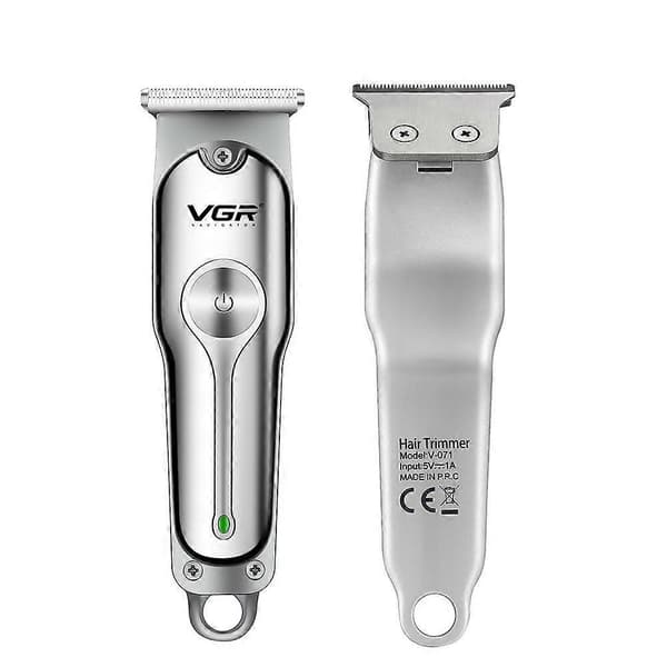 VGR V-071 5W Karbonstål Blad USB Elektrisk Hårklipper