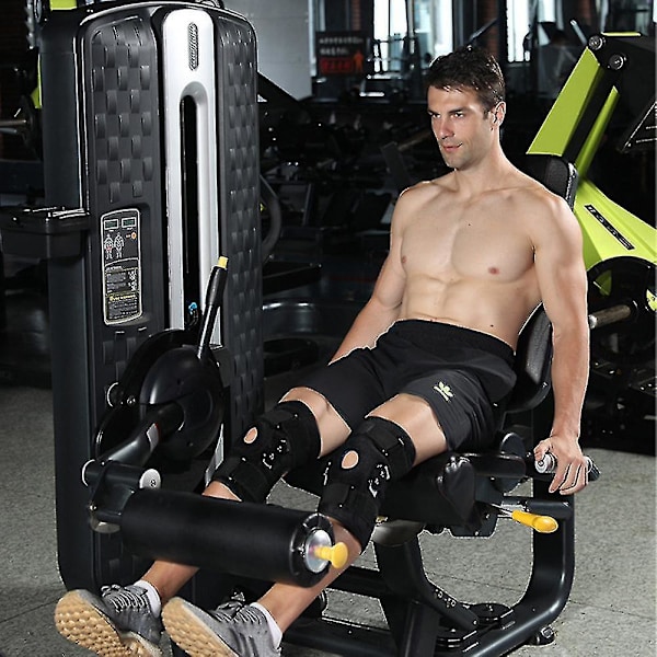 Sport Dekompressions Knäskydd Stöd Fitness Justerbart Band Knäskydd TY