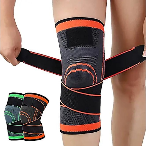 Knäskydd, Justerbart Knäskydd, Knäskydd för Patella och Ligament, Kompressionsknäskydd, Knä Osteo
