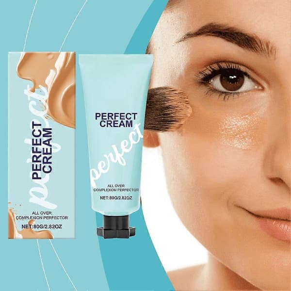 Fuld dækkende flydende concealer korrigerende foundation makeup øjenmørke rande creme