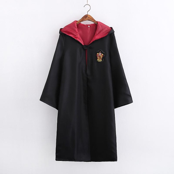 2023 Magisk Mantel Kappa Robe Hermione Granger Rollspelsdräkt Klänning Halloween Porter Lekar Gryffindor Högtidsfest Red XL