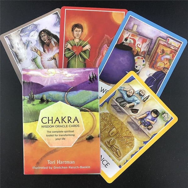 Ethereal Visions Light Up Tarot -korttipakka pöytäpeliin, juhliin ja hauskaan ajanvietteeseen Ts11