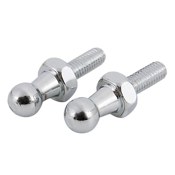 2x 10mm KULEBOLT M6 for Gassfjær Kuleformet Bolt Panser STD 001