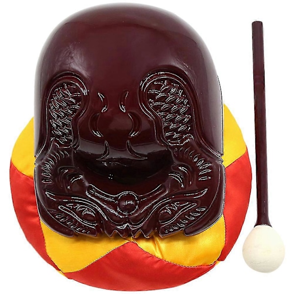 1 Set Buddhistisk Slagverk Träknackare Med Pinne Professionellt Buddhistiskt Instrument-FCY