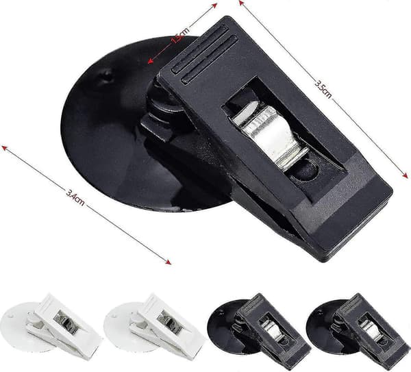 2 par parkeringsbillettholder med sugekopp