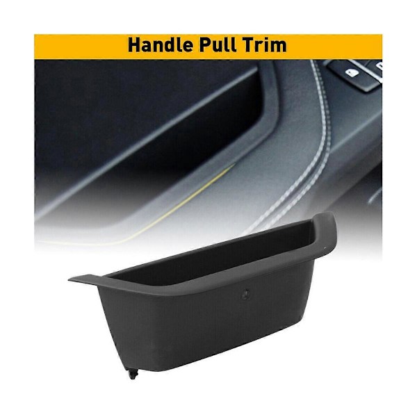Svart Innvendig Dørhåndtak Trekk Trim Passer for F25 F26 X3 X4 2010-2018, Venstre Side Foran 514