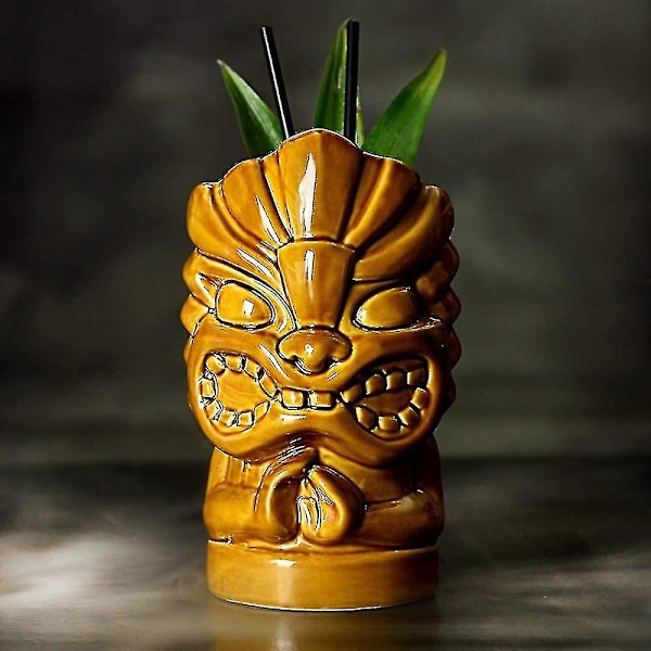 Ny2023 Tiki Cocktailmugg - 23.28oz / 660ml keramisk Tiki Hands Mugg (660ml)