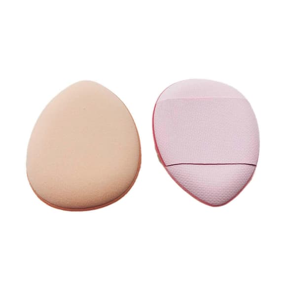 Mini Makeupsvamp 30*40mm Dobbelt Anvendelse Våd Og Tør Foundation Puff pink