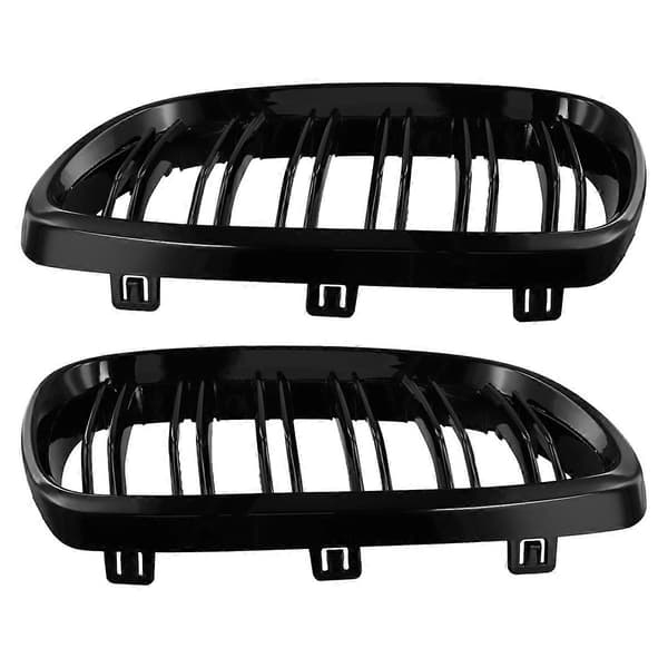 Dobbel Grill Frontfanger Racing Grill for E92 E93 2 Dører M3 2006-2009 Høy Kvalitet