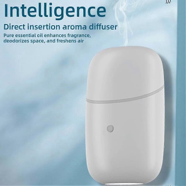 Vannfri diffuser for hjemmet - Plug-in oljediffuser for vegguttak nattlys 1pc