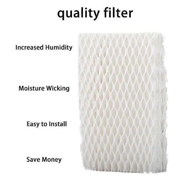 WF813 Luftfugter Væge Filter Udskiftning Kompatibel med RCM-832 RCM-832N PCWF813 Luftfugter Filter