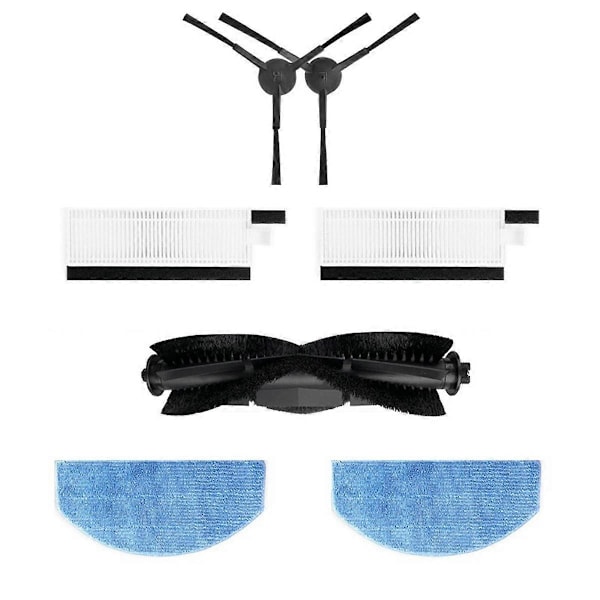 For G20 Pro, G8000 Pro, 3 3S Erstatningsdeler Tilbehør Hovedsidebørste Filter Mopp