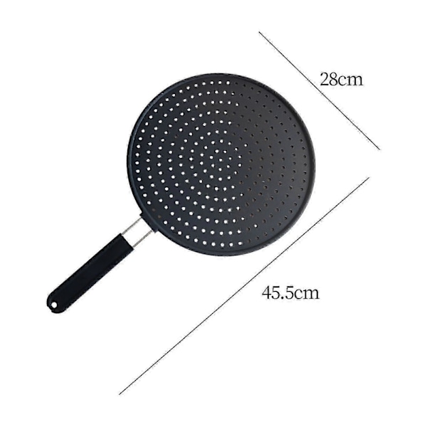 Kuumuutta kestävä silikoninen roiskesuoja kansi kattiloille ja pannuille, pyöreä keittokansi kahvalla, keittiön roiskesuoja