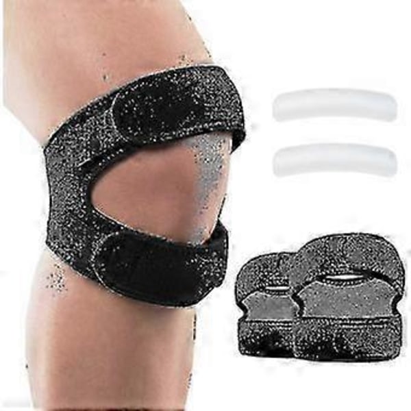 Stödrem för Patellarsenan 2-pack, Knäsmärtlindring och Patellarsena för Män & Kvinnor