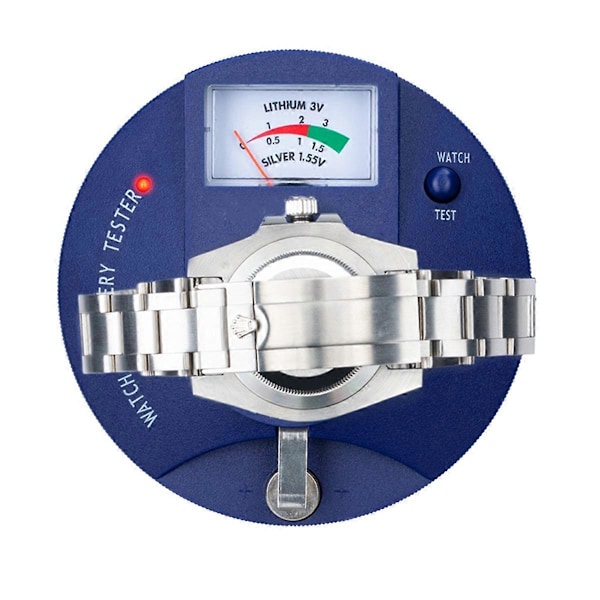 Kvartsi Liikkeen Testauslaite, Pyöreä Kellon Pariston Pulssitesteri ja 1.5V 3V Nappiparisto Analysaattori