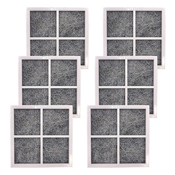 6 kpl Vaihda Ilmansuodatin Lg Lt120f Elite 469918 Jääkaappi Adq73214402, Adq73214404