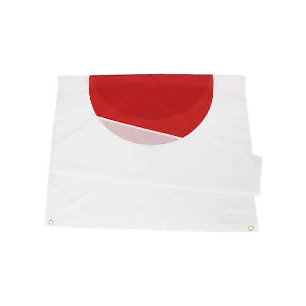Fly Breeze 3 x 5 ft Japan Flag - Livlige farver og falmebestandig - Japanske nationalflag Polyester med messingøjer 90 x 150 cm