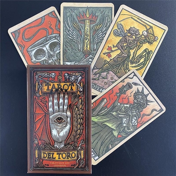 Del Toro tarotkortlek familjehelg fest spelkortlek tarotkort brädspel Tt120