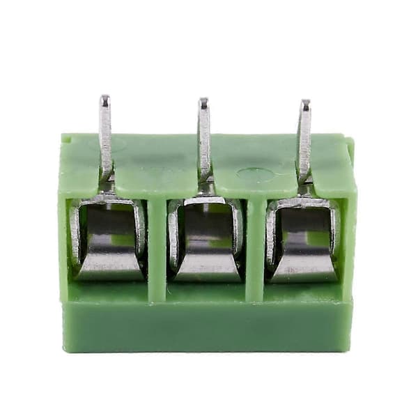 20 st 3-polig 5 mm stigning PCB-monterad skruvplint AC 250 V 8 A
