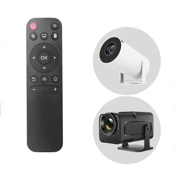 Projektorfjärrkontroll för HY320 PRO-projektor Bärbar fjärrkontroll Universal
