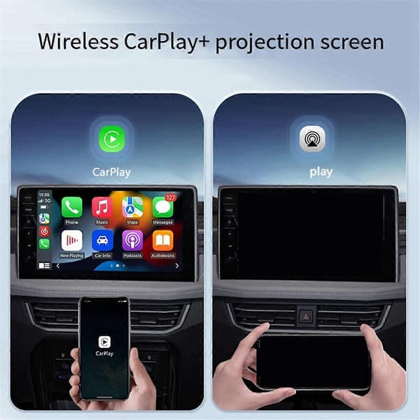 4-i-1 Kablet til Trådløs Carplay AI Boks Android Auto for