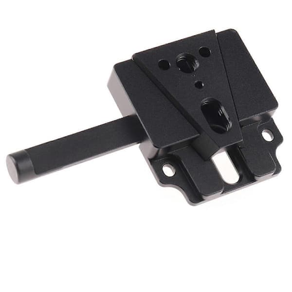 V-Mount Quick Release-plade i aluminiumslegering med V-Lock-adapter til DSLR-kameratilbehør