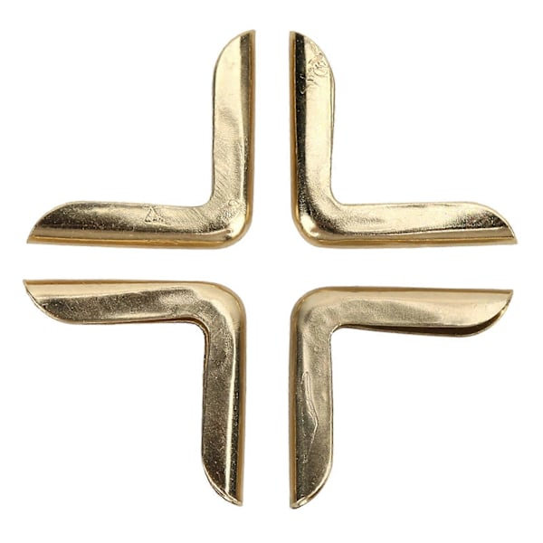 50 kpl Metalliset kulmasuojat Rauta Retro DIY Valokuva-albumi Kirjan reunakansi 2,2 mm Messinkiväri 2,2 mm