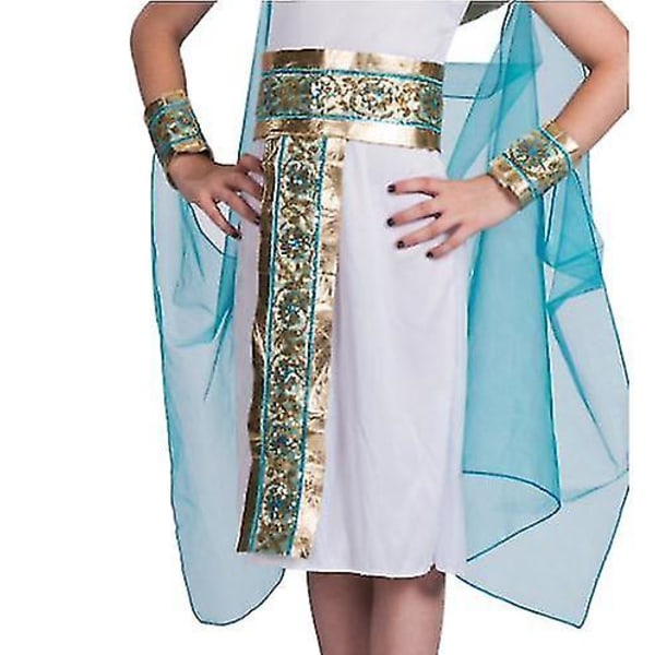 Egypten Nil Farao Cleopatra Kostume Til Kvinder Halloween Nytår Fest Udklædning S