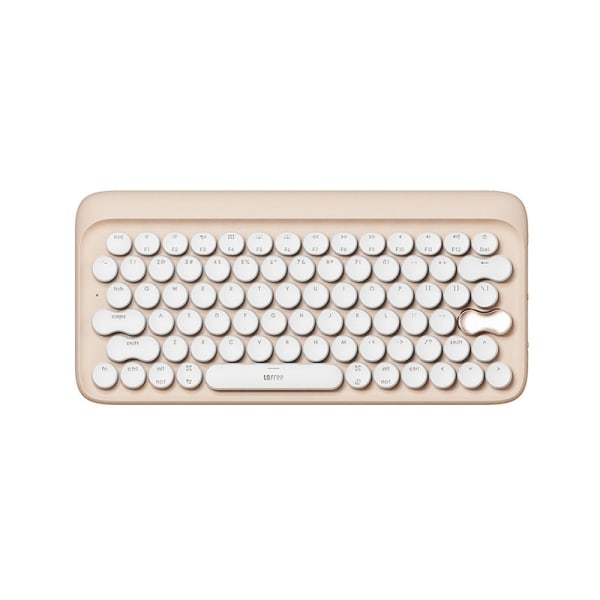 Lofree 79-Key Milk Tea Trådløs Bluetooth Mekanisk Baggrundsbelyst Tastaturmus Milk tea mouse