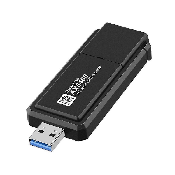 5400Mbps USB 3.0 Trådlöst Nätverkskort WiFi 6E -Band 2.4G 5G 6G Adapter USB Gigabit Ethernet Dongel