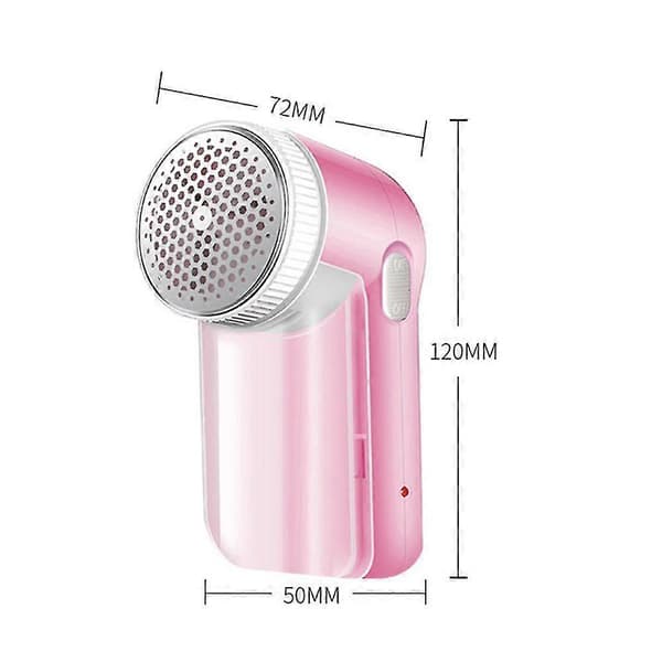 Fnugfjerner til forskellige tekstiler, genopladelig, pink