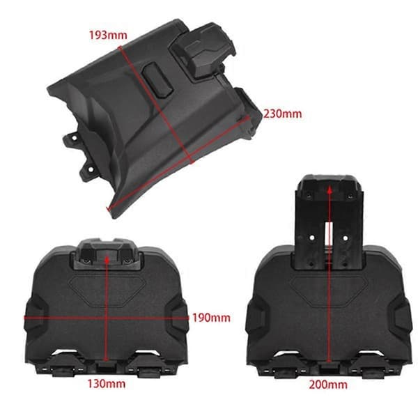 UTV Elektronisk Tablet Holder GPS Opbevaringsboks 715002874 til X3