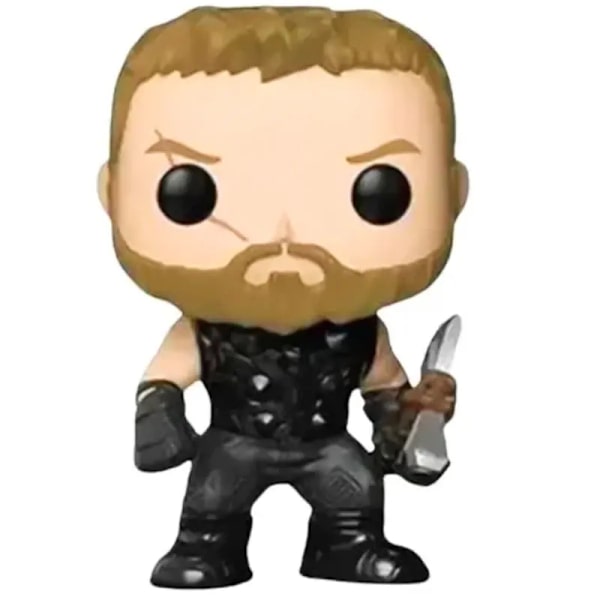 POP Marvel Avengers Figurer Spider-Man Iron Man Captain America Thor Hulk Thanos War Machine Model Børnegave Legetøj 3