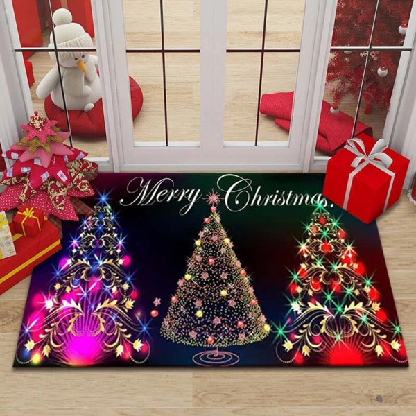 God Jul Jultomte Hem Entré Dekoration Matta Dörrmatta Halkfri Hall Sovrum Badrumsmatta Vardagsrumsmatta 7 100x160cm 39x63 inch