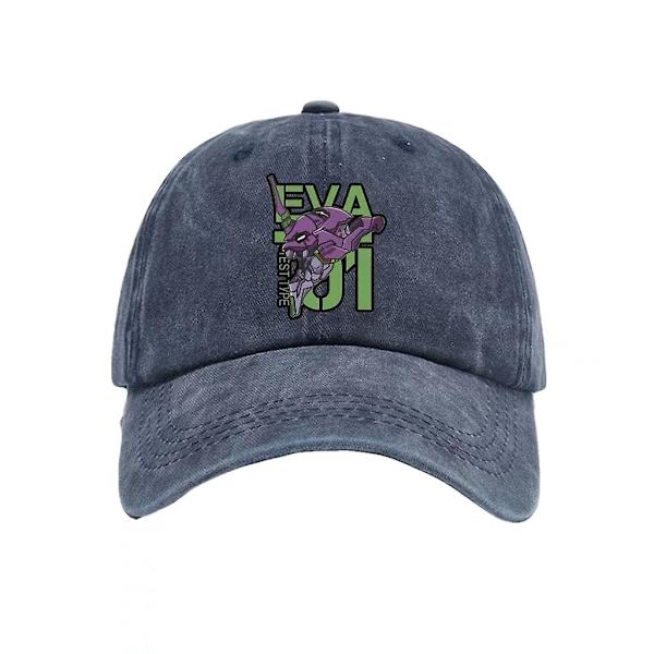 Evangelion-01 Kasket med Skygge Navy blue