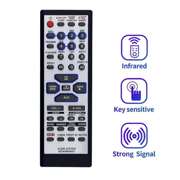 N2QAHB000057 Fjärrkontroll för CD Stereo System SC-AK330