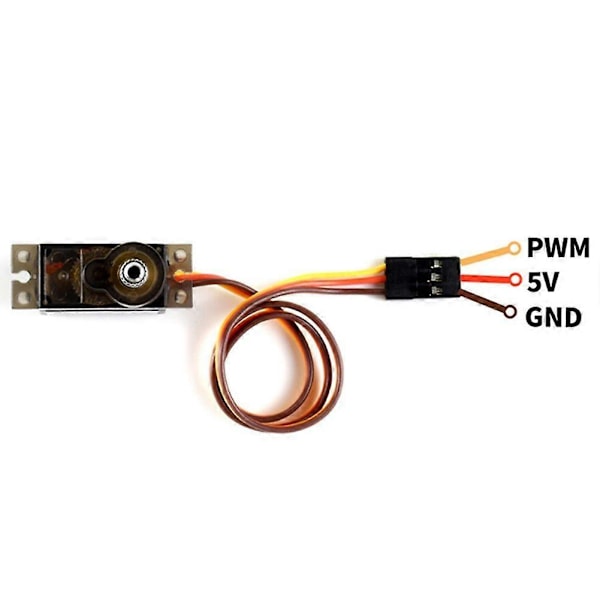 Servo Metallväxel 2kg/cm 2.8kg/cm 180 Graders Vridmoment Digital Servo för Helikopter Flygplan Båt Bil RC