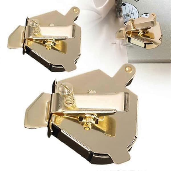 Oppgradert Magnetisk Multifunksjonsguide for Symaskin, Universal Gull 2 stk