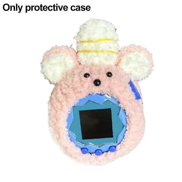 Gäller Tamagotchis plyschskyddsfodral Rosa mus