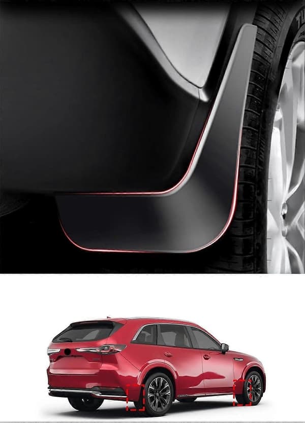 Biltillbehör För Mazda CX-60 CX60 2025 Stänkskydd Mud Flaps Stänkskärm Skydd Bildelar 4st