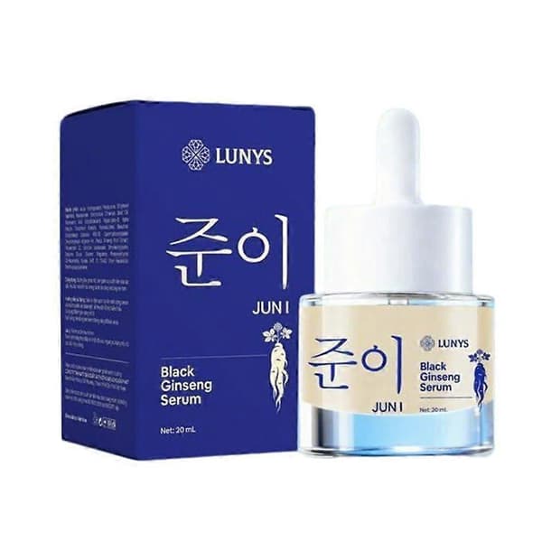 Svart Ginseng Serum for Hydrering og Lysning, 20ml