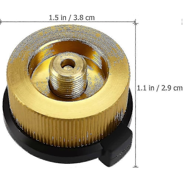 Campingkök Gasolcylinder Anslutningsadapter Gasmunstycken Gasolcylinderadapter
