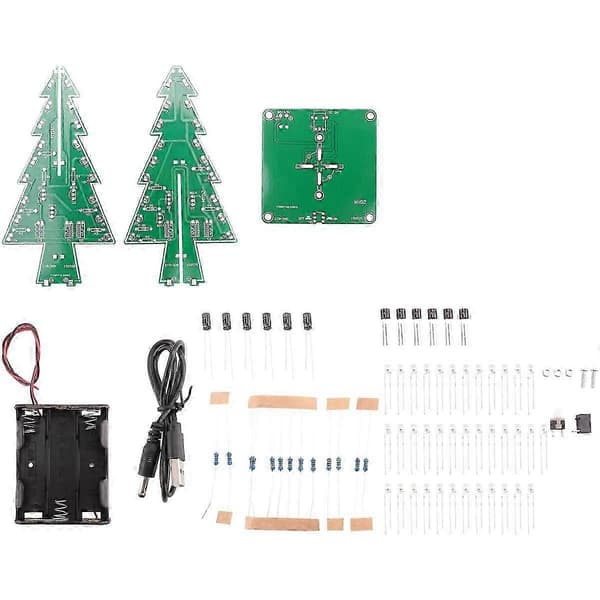 DIY Julgranar Lödningsprojekt, 3D Julgranskit DIY-kit