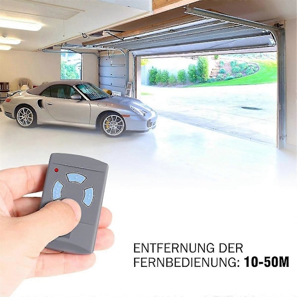 Garageportsöppnare, 3-pack garageportsfjärrkontroller kompatibla för 868MHz Hsm2/4 868, Hs1/2/4 868
