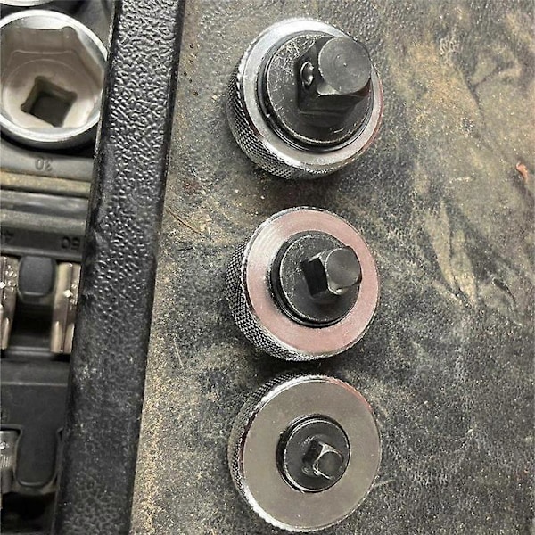 3 stk. Mini Skrallepipe Whole Steel Palm Skrallepipe Finger Reversibel Skrallehåndtak 1/