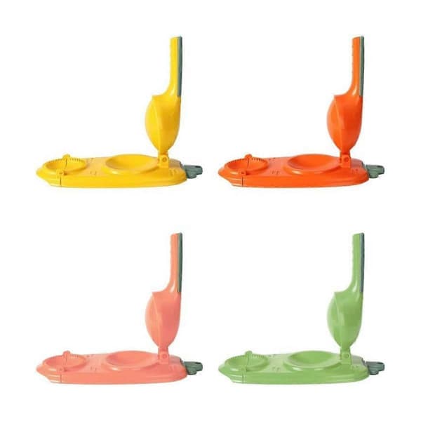 4 KPL Dumpling Skin DIY Dumpling Maker 2 in 1 Dumpling Maker Monitoiminen DIY Manuaalinen Dumpling Press